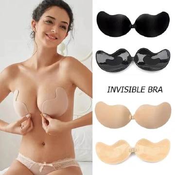 Mango Silicone Chest Stickers Push Up Bra Self Adhesive Invisible Cover Pad Sexy Strapless Breast Petals