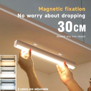 30CM LED Dimmable Wireless Lights Rechargeable Magnetic Night Light Bar
