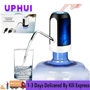 UPHUI Water Extractor Automatic Water Bottle Pump USB Rechargeable Electric Filler Dispenser Portable Universal