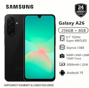 Samsung Galaxy A26 5G 256GB+8GB 6.7" 120Hz AMOLED IP67 New