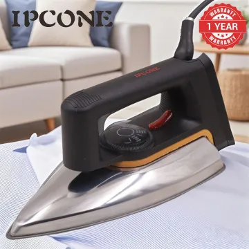 IPCONE Deluxe Dry Iron Box Stainless Steel Bottom Plate Irons Steamers HT-YD-1001
