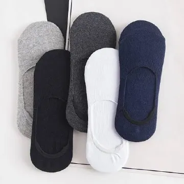 6 Pairs Ultra-Low Cut Invisible Ankle Socks No Show Liner Men Women Black Breathable Anti-Slip Silicone Grip Unisex