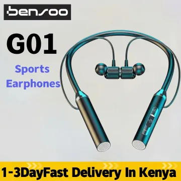 Bensoo G01 Sports Earphones TWS Bluetooth Earpods Wired Earphone Headphones Type-C Sport Earbuds Headset Bass