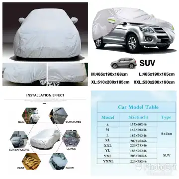 High Quality Universal Grey Car Cover Waterproof All Weather