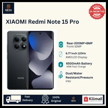 Xiaomi Redmi Note 15 Pro 256GB+8GB 200MP Camera New Arrival