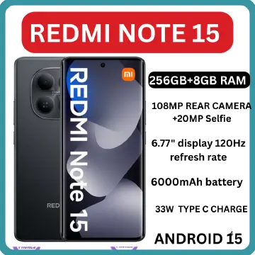 Xiaomi Redmi Note 15 8GB+256GB 6.77" AMOLED 108MP Official