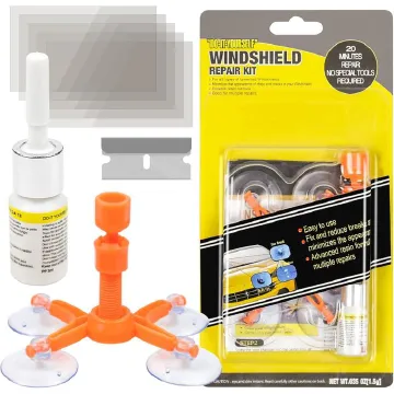 Original Source Windscreen Repair Kit Fix Cracks Chip Bulls Eye