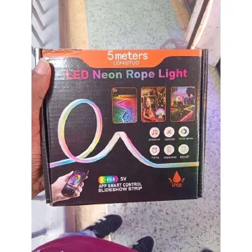 LED App Control Neon Rope Light Smart 5M RGB Music Sync