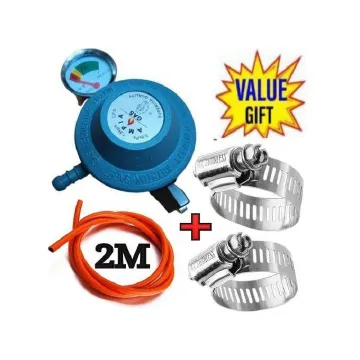 Cosco High Pressure Universal 13kg Gas Cylinder Regulator With Gauge