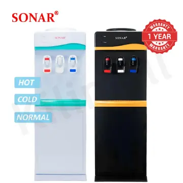 Sonar Top Loading Hot Cold Normal Water Dispenser Freestanding Water Cooler Push Tap SR-A7C/SR-B7C