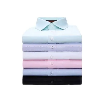 Men Fashion 6-Pack Official Shirts Professional Smart Casual