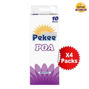 Dawn Pekee Poa Toilet Paper 10 X 4 Wrapped