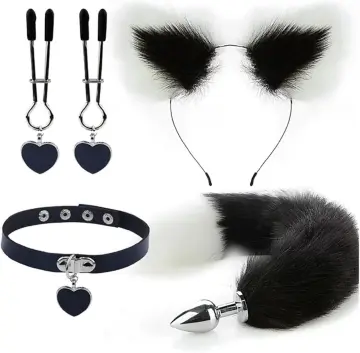 Anal Plug Tail Set Fox Tail Anal Plug Furry Sex Toy