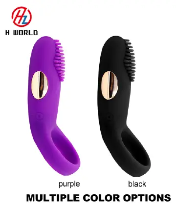 HW Penis Ring Delay Ejaculations Multi Frequency Vibrate