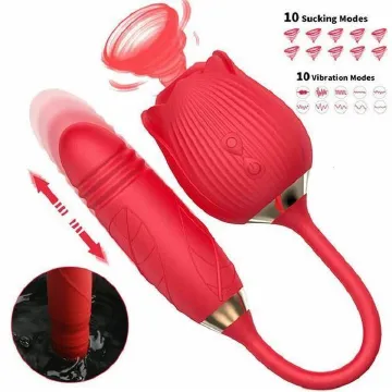 G-Spot Vibrator Clit Sucking And Thrusting Adult Dildo